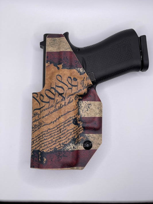 Taco Style “We the People” Kydex Holster – Patriotic Print for Everyday Carry